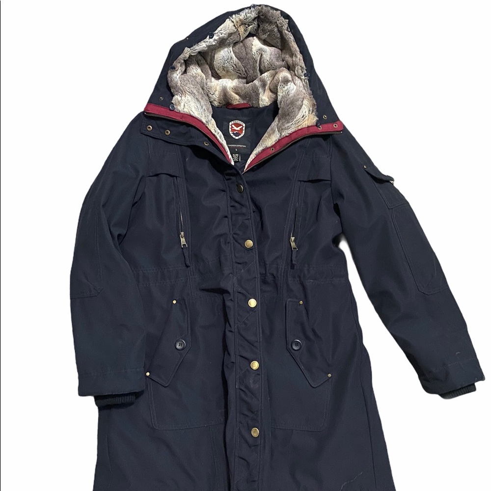1 Madison fur coat parka XL